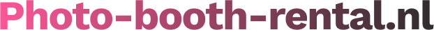 Photo booth rental logo
